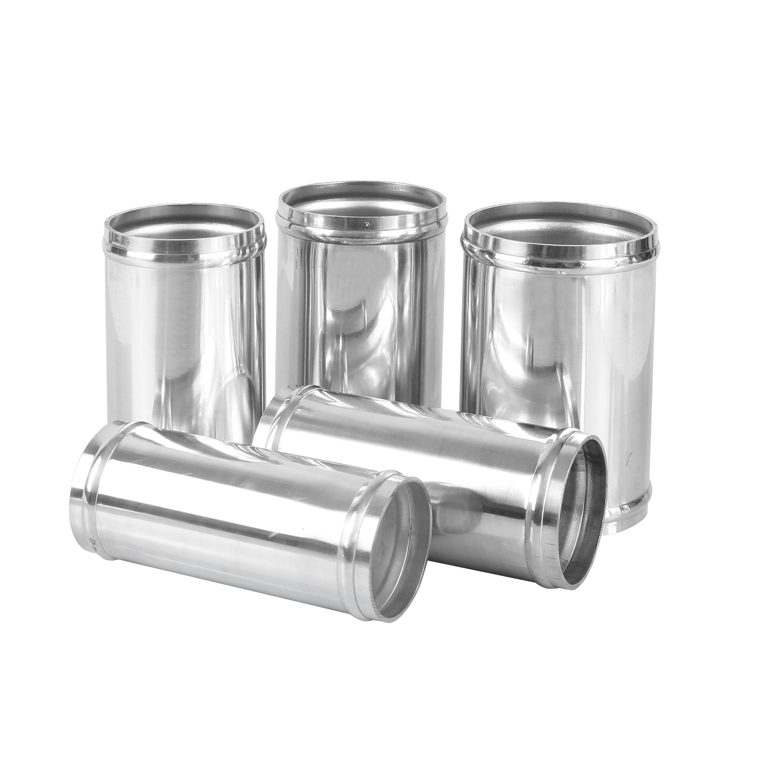 Tubo de aluminio de admisión de aire frío de Snorkel, conducto de admisión duradero convexo, sistemas de refrigeración, manguera múltiple, accesorios Turbo de 76MM
