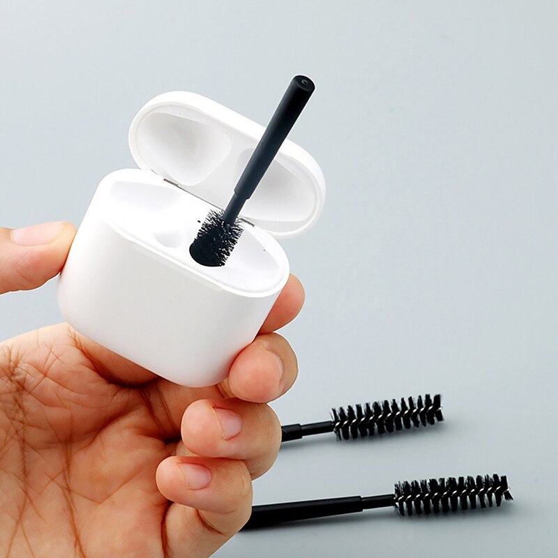 Voor Apple Airpods Schoonmaken Tool Wattenstaafje Oortelefoon Mobiele Telefoon Opladen Poort Borstel Katoen Wegwerp Cleaning Stick