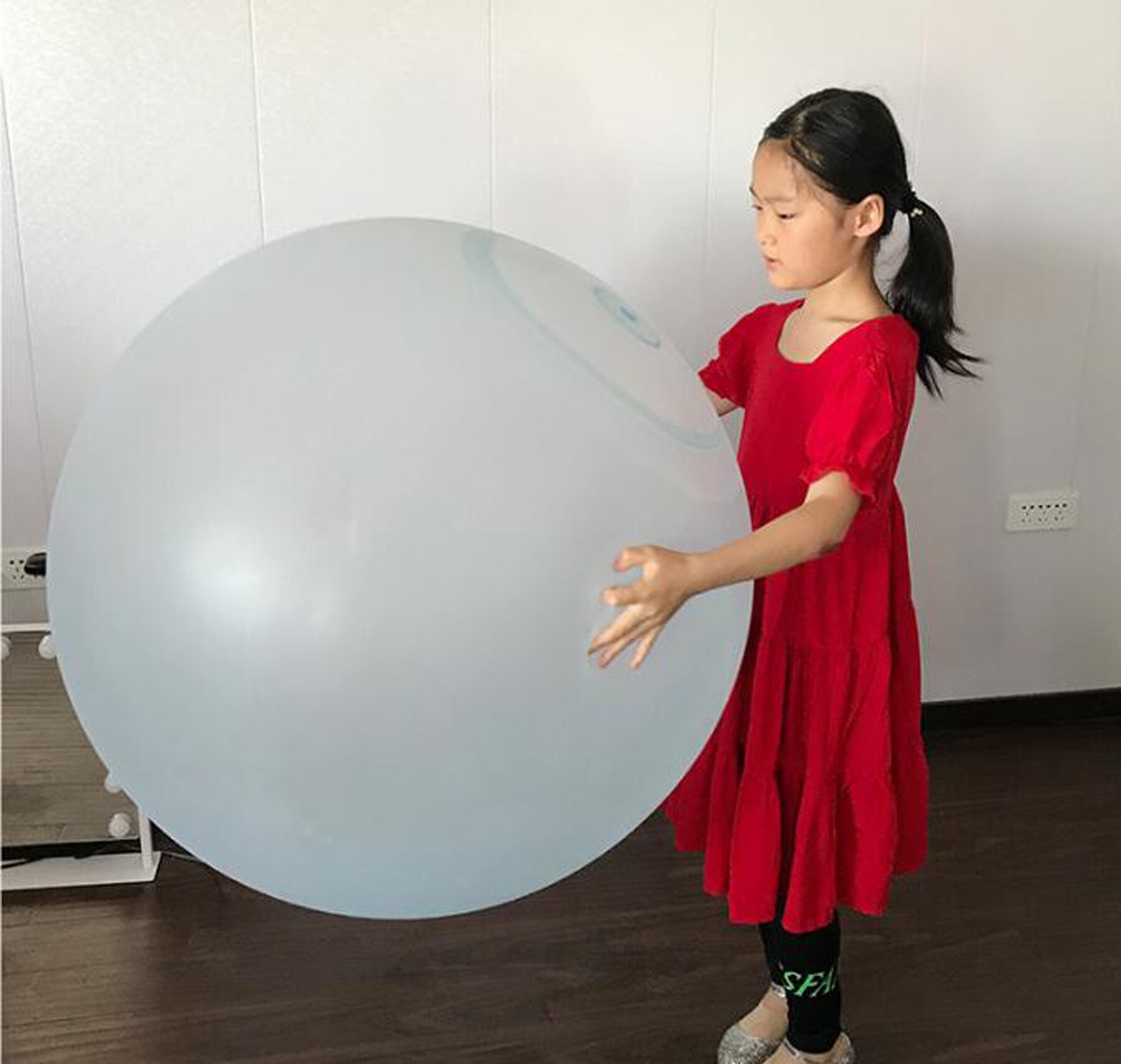Wubble Wasser gefüllt Weiche blasiert Ball Aufblasbare Ballons freundlicher spielzeug spaß Party A127
