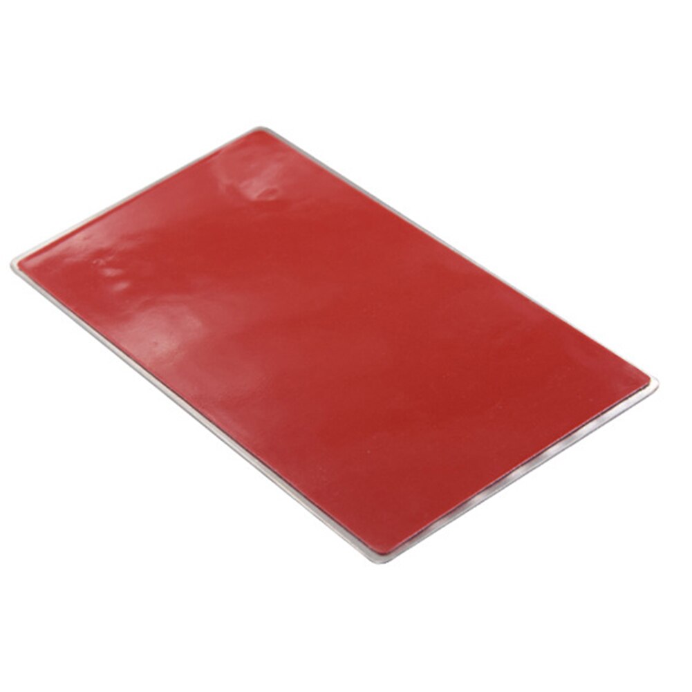 Rectangle Stainless Steel Sun Visor Makeup Mirror Easy Install Cosmetic Universal Decorative Styling Auto Car Interior Adhesive