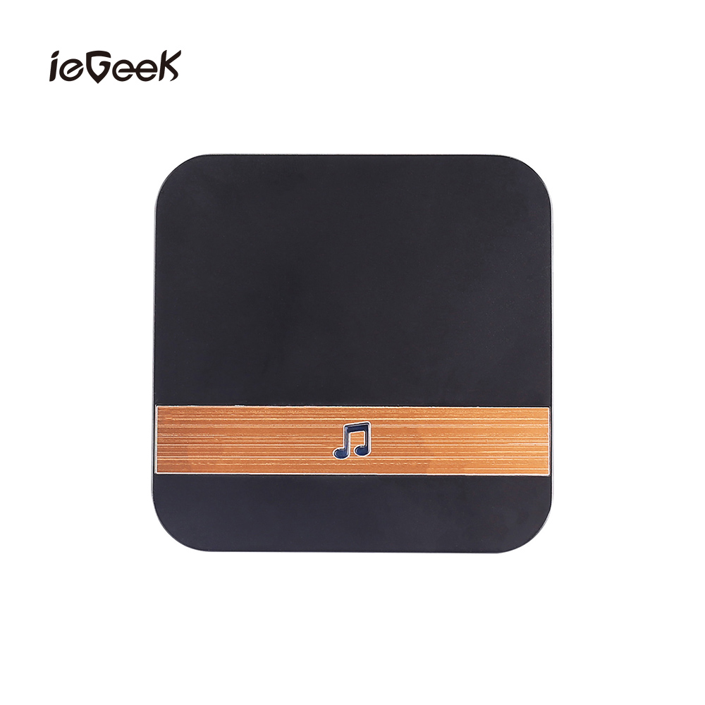 Wifi Doorbell Smart Wireless Home Visual Doorbell Receiver Plug-In Receiver For Smart Security Wireless Bell with 52 Chord Ring