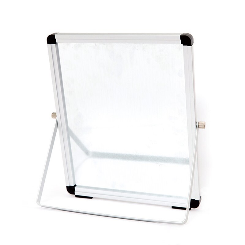 Lille desktop tør slette tavle bærbar lille netic dobbeltsidet whiteboard staffeli til børn at gøre liste white board til hjemmet