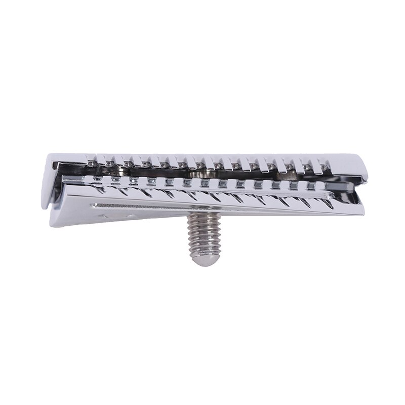 Chrome Slant Safety Razor Replacement Head Original Shaver Shaving Parts For Men