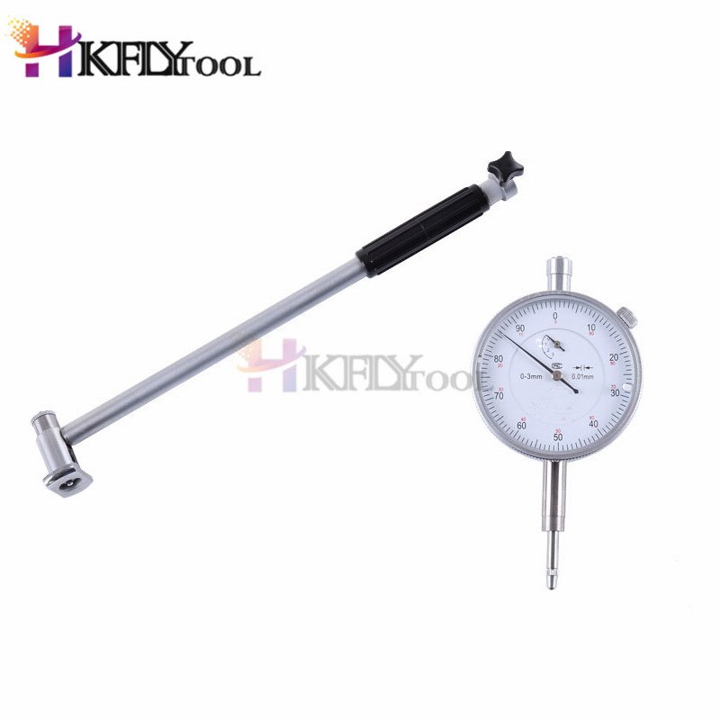 Calibrador de diámetro de orificio de Dial, medidor de medición de diámetro interior, cilindro de escala, medidor de volumen, rango de indicador de Dial 35-50MM 0,01 MM