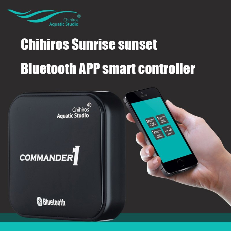 Chihiros, serie A PLUS, iluminación Led de Aquarum, luz de crecimiento para plantas, tapa o fijación colgante con Control remoto de brillo: CMD1 APP Controller