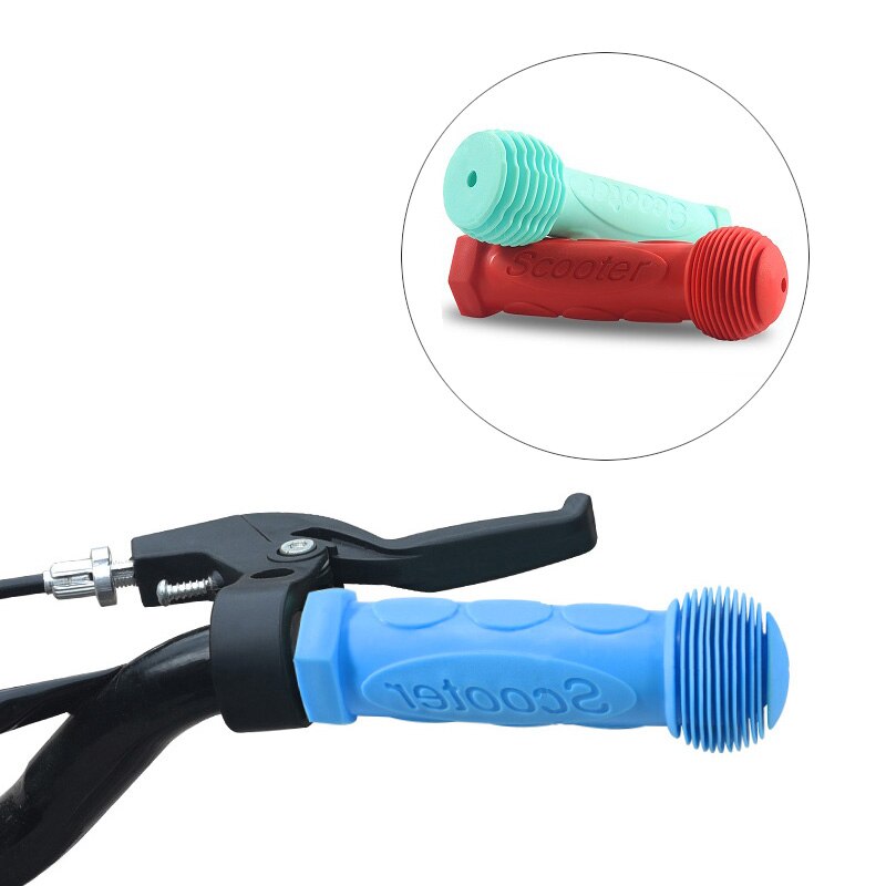 Kinderfiets stuur loopfiets antislip zachte rubberen handvat hoes scooter driewieler universele fiets as handvatten