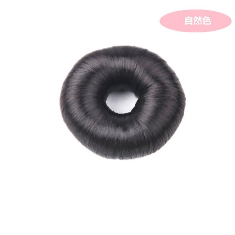1 Pc Netwerk Populaire Diy Hair Styling Donut Natuurlijke Haar Chouchou Nep Pony Vrouwelijke Extensions Haarstukje: 8