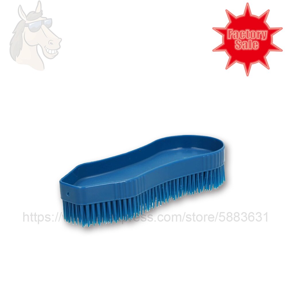 84 2026 Magic Curry Comb Shaped Heads with Soft Bristles 16.6x6.6cm Removing Dirty from Horses Surface Horse Grooming Brush