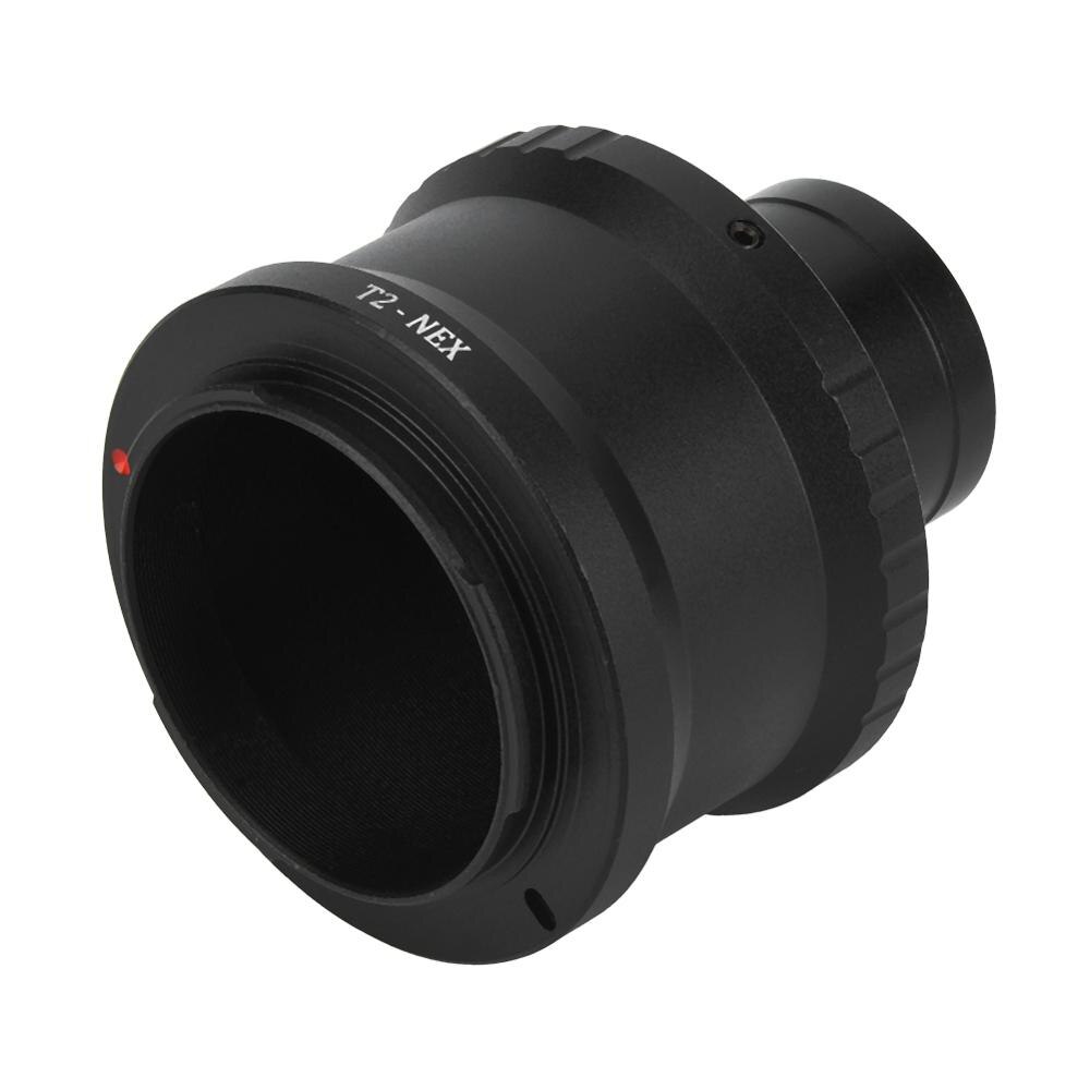 Lens Adapter T2-NEX Metalen 1.25 Inch Telescoop Mount Adapter Ring Om Fit Voor Sony Nex E Mount Camera Camera Len accessoires