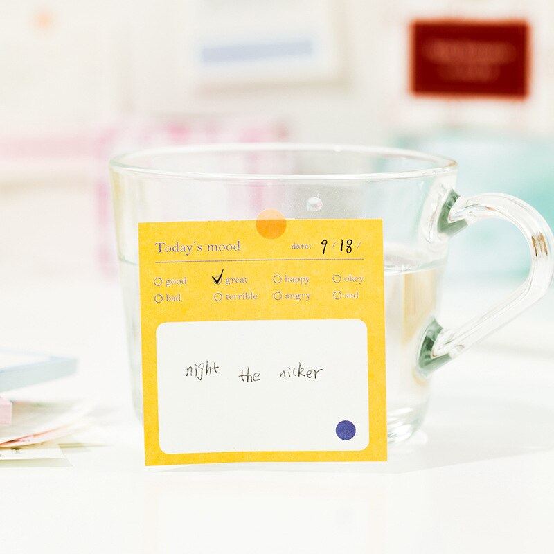 400 stk memoblokke daglig planlægger sticky notes sæt bullet journal scrapbog klistermærker kontor schooleco søde stationære forsyninger