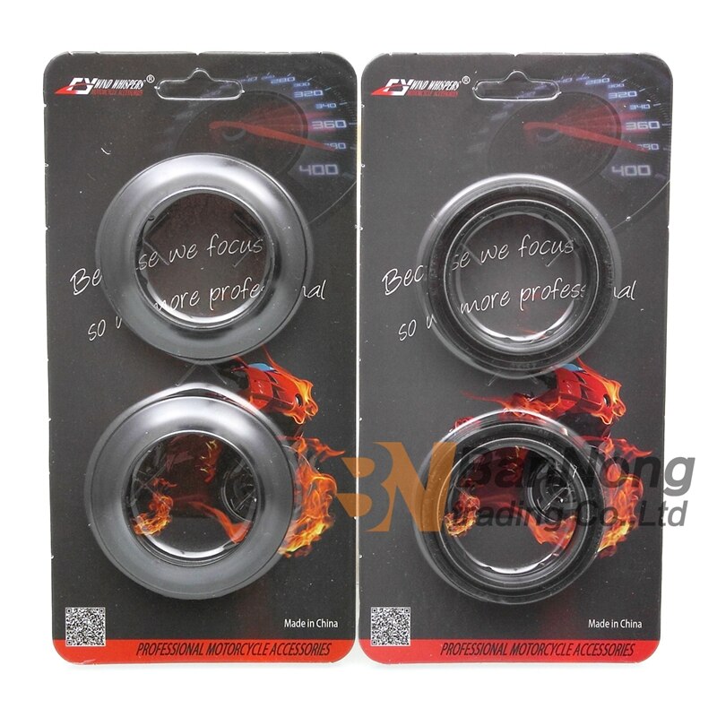 Forcella anteriore Ammortizzatore paraolio Della Polvere di copertura per Suzuki GSX600F Katana 600 750 GSXR600/750 SFV650 Gladius SV650 VL800 intruso 1400 S83: 1 sets