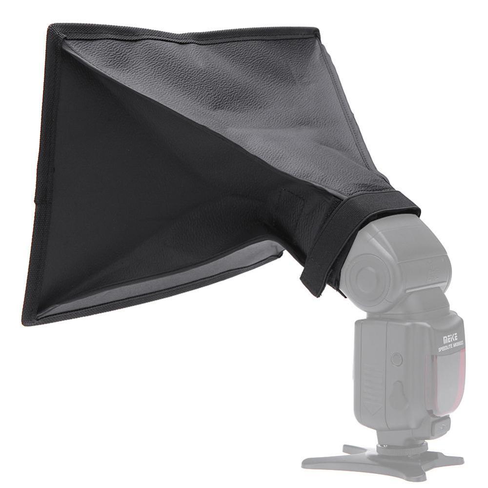 Difusor de Flash Softbox plegable, accesorios de fotografía, Kit de Softbox, luz de estudio para cámara Canon y Sony, 20x30cm