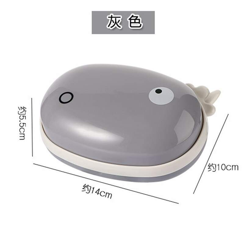 kreskówka wodoodporne pudełko z pokrywą mydła przenośne mydło podróżne chroń pojemnik pudełko na mydło łazienkowe akcesoria łazienkowe