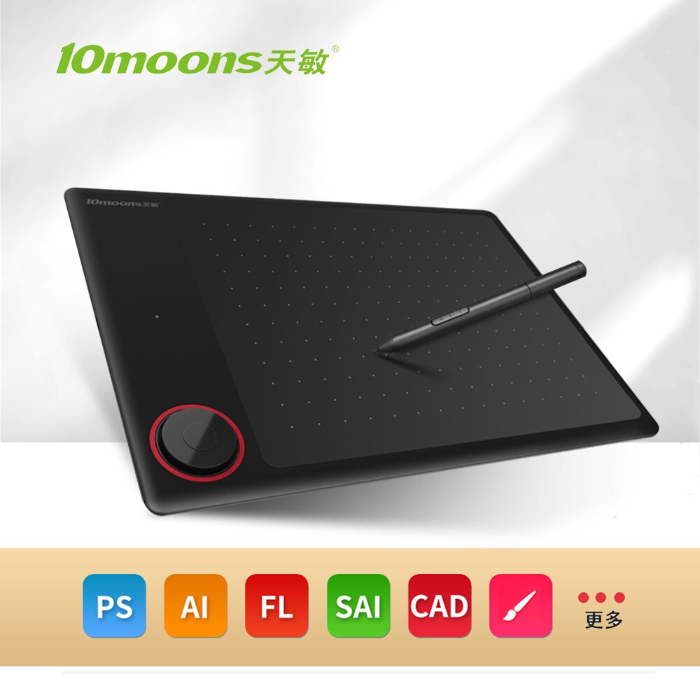 TISHRIC G30 8 Inch Graphic Tablet To Draw Graphics Tablet Drawing Tablet Digital For Drawing &Game OSU with 8192 Levels Pen