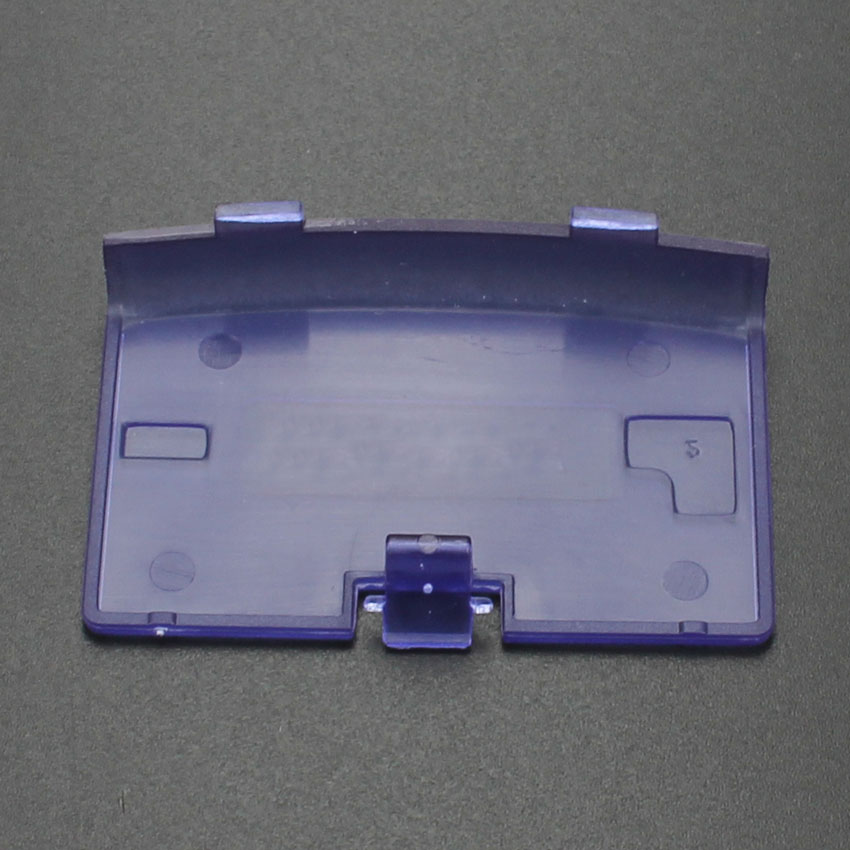 Accessoires de jeu YuXi housse de protection de batterie couvercle de porte arrière remplacement pour Console Nintendo Gameboy Advance GBA: Transparent blue