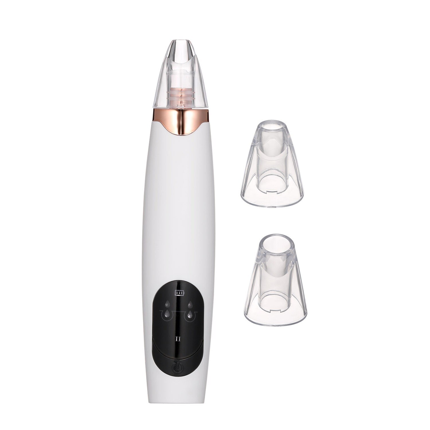 Electric Blackhead Remover Facial Pore Cleanser USB Rechargeable Vacuum Blackhead Acne Removal Suction Tool with 3 Modes for Fac