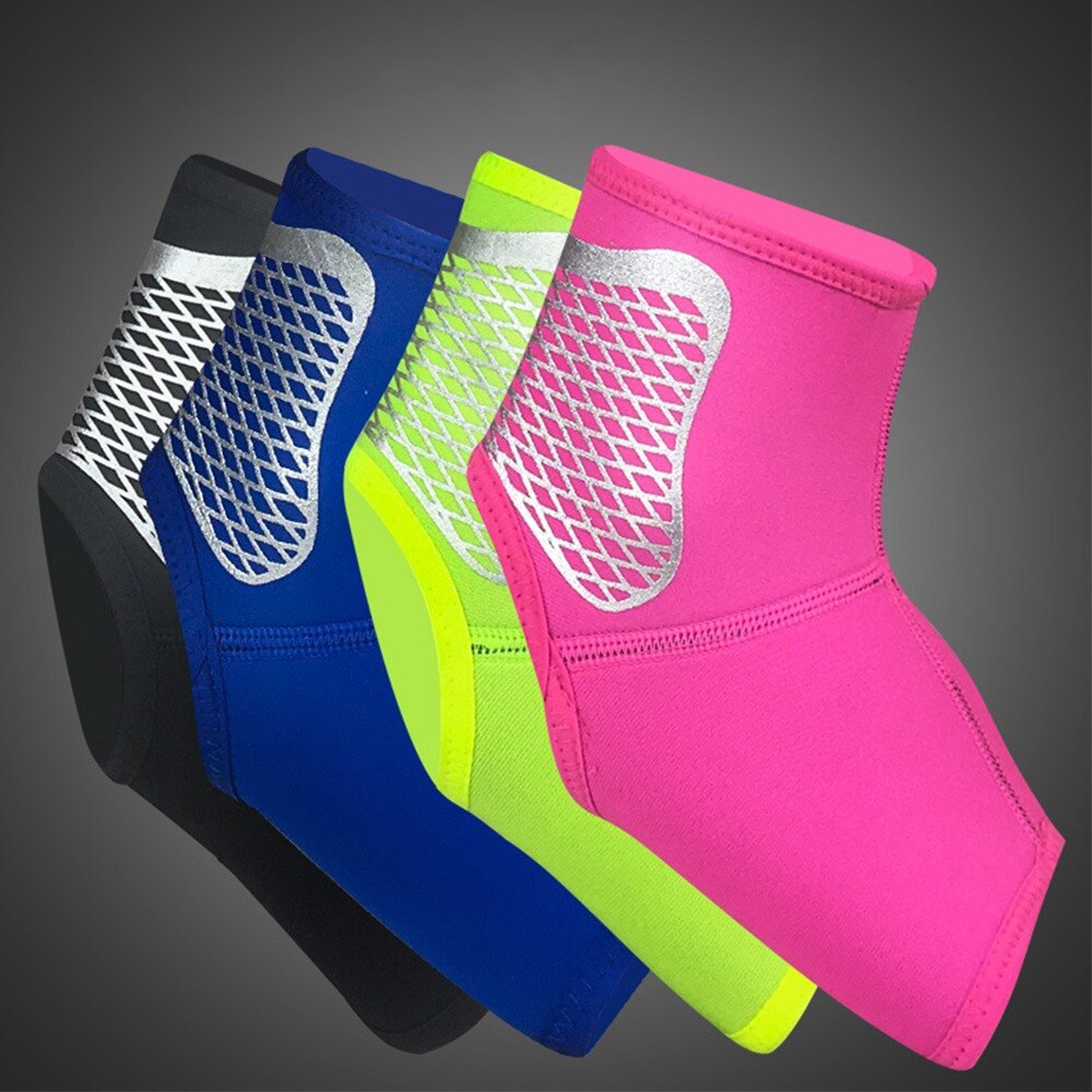 Sports Ankle Support Football Basketball Badminton Running Gym Sports Bandage Elastic Ankle Sprain Brace Guard 1PC