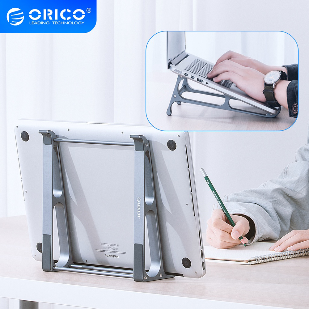 Orico Laptop Stand Monitor Standaard Draagbare Afneembare Computer Standaard Desktop Tablet Houder Voor 13-17.4 Inch Laptop Accessoires