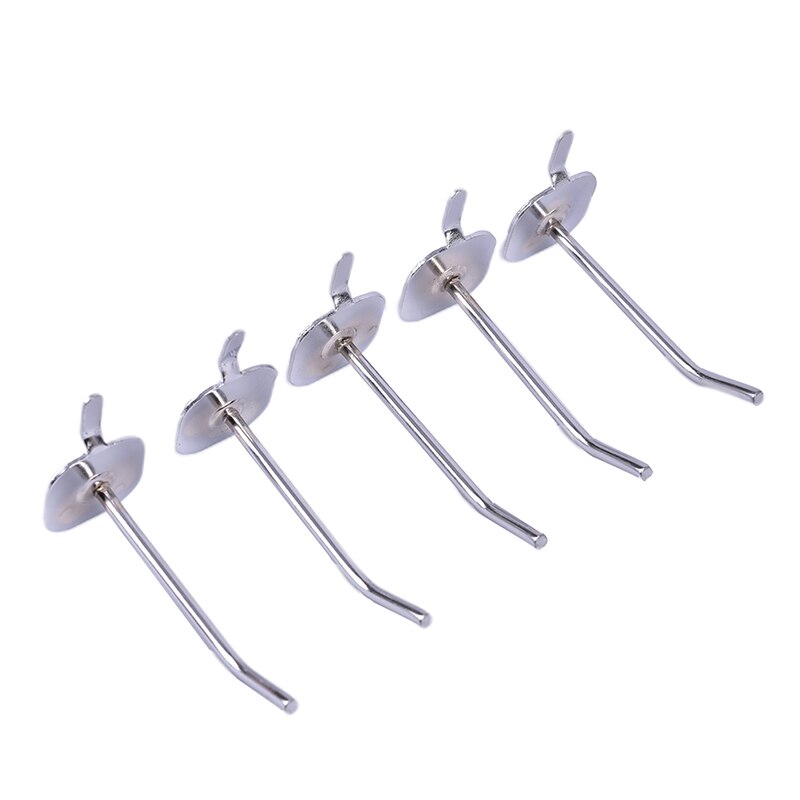 5pcs/set 5CM/7CM/10CM Hook Panel Perforated Wall Storage Garage Workshop Fixing