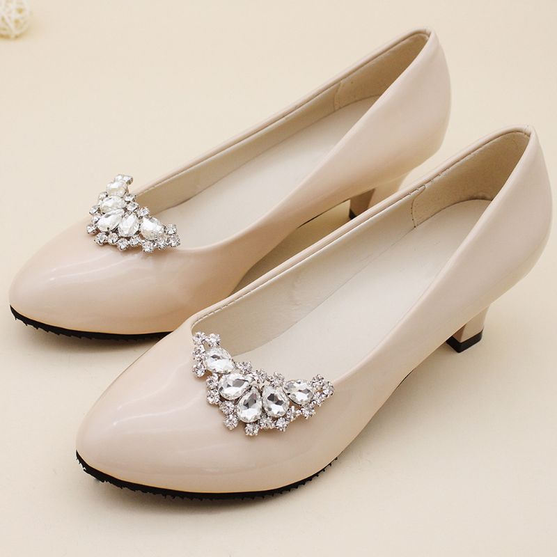 Pince pour chaussures à talons hauts pour femmes, breloques élégantes, pince à boucle amovible, à la , à strass, décoration pour chaussures