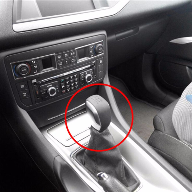 Leather Gear Shift Knob Gaiter Boot Cover Case for Peugeot 106 107 205 206 306 406 307 308 Citroen Picasso C1 C2 C4 C5 Picasso