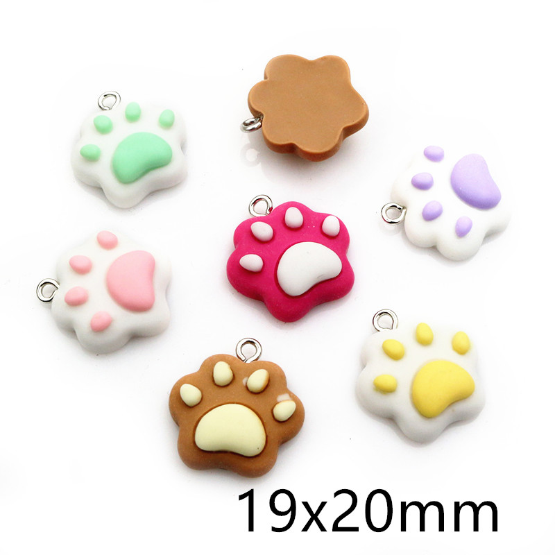 10Pcs colores aleatorios variados estrella corazón pastel amuletos resina brillo lindo collar llavero colgante DIY llavero haciendo Accesorios: Rodio plateado