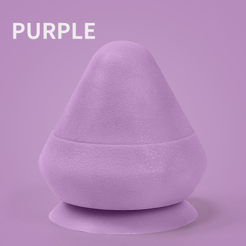 Adsorptionstyp fasciaboll massagekon plantar ländrygg axel och nacke helkroppsmeridianpunkter silikon fasciaboll: Lila