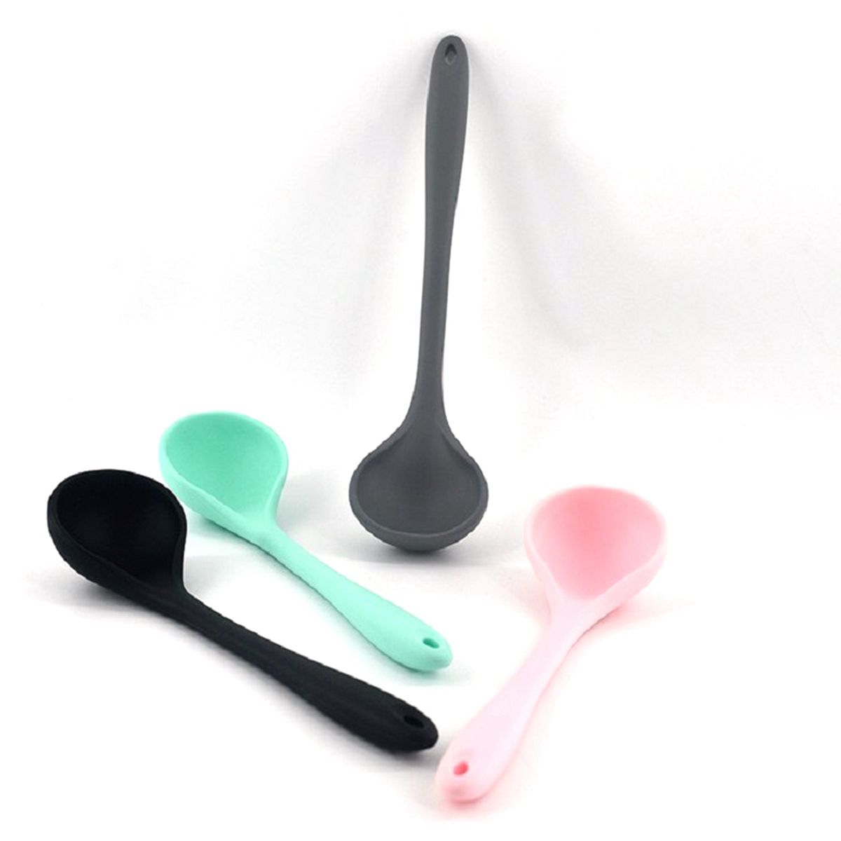 2 Packs Round Rice Paddle Non Stick Potato Food Service Spoon Scoop Rice Spoon Sushi Molds Serving Rice Spatula Food Serving Spoons For Kitchen Use