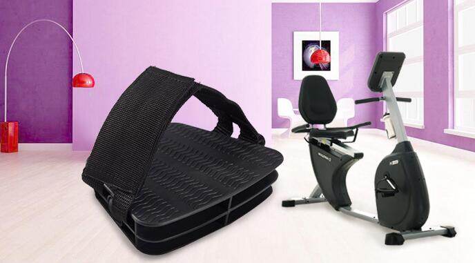Bike pedals,"Extra wide"Set with straps,1/2inch Exercise bike pedals Spinning bike pedals replacement parts for fitness
