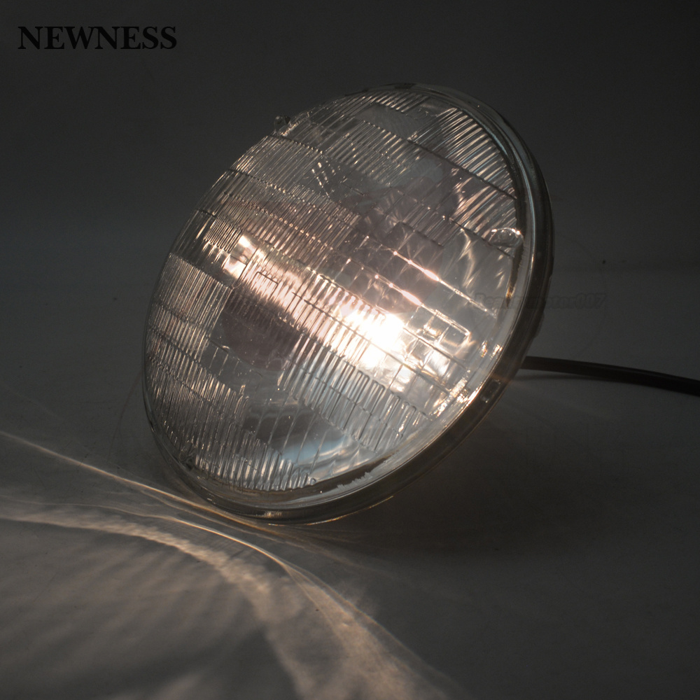 4.5 -tommers forseglet strålelampe glasslinse motorsykkel retro gammeldags frontlykt frontlykt halogenfrontlykt fjern-/nærlys 60w