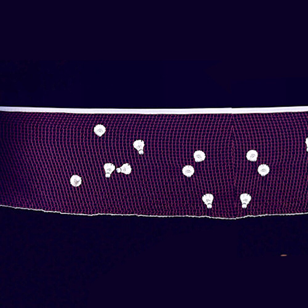 20.3 X 2.5FT Badminton Net Portable Lightweight Training Net for Badminton Volleyball Tennis