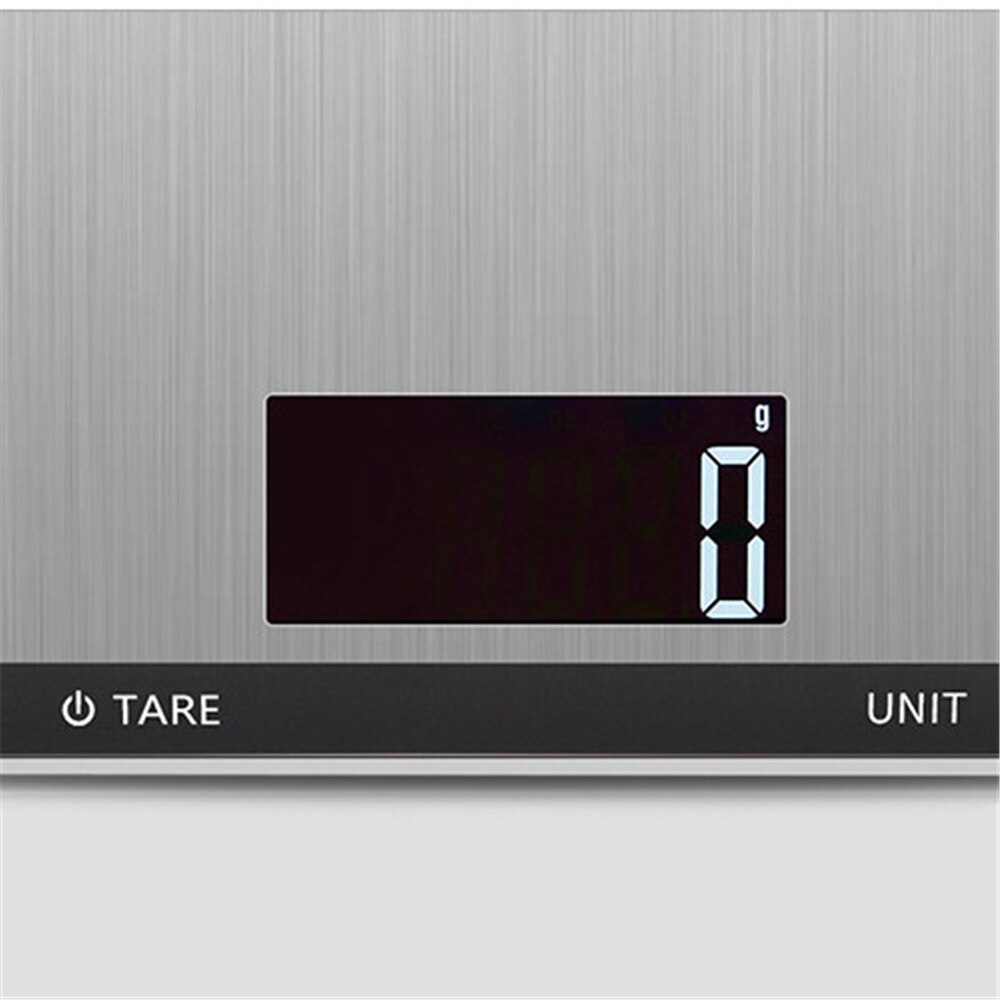 Digitale Skala 5kg/10kg Edelstahl Gleichgewicht Elektronische LCD Anzeige Maßstechen Messen Lebensmittel Gewicht Diät Waagen Küche zubehör