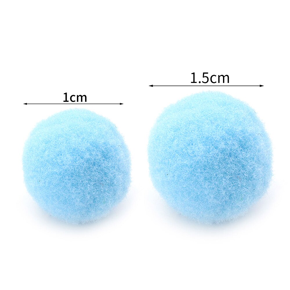 Pompons Multicolores ronds en fil Chenille pour Enfant, Artisanat, Fournitures de Loisirs, bricolage, Décoration créative