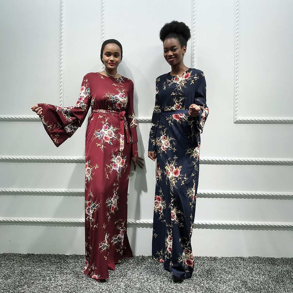Kaftan marocain dubai abaya tyrkisk muslim hijab kjole marokkansk kaftan elbise islamisk tøj qatar robe djellaba kvinde kjoler