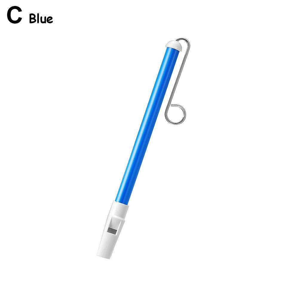 Musical Instrument Slide Whistle Toy Slide Whistle Durable Slide Whistle Trolley Sliding Blowing Whistle Plastic Whist: blue