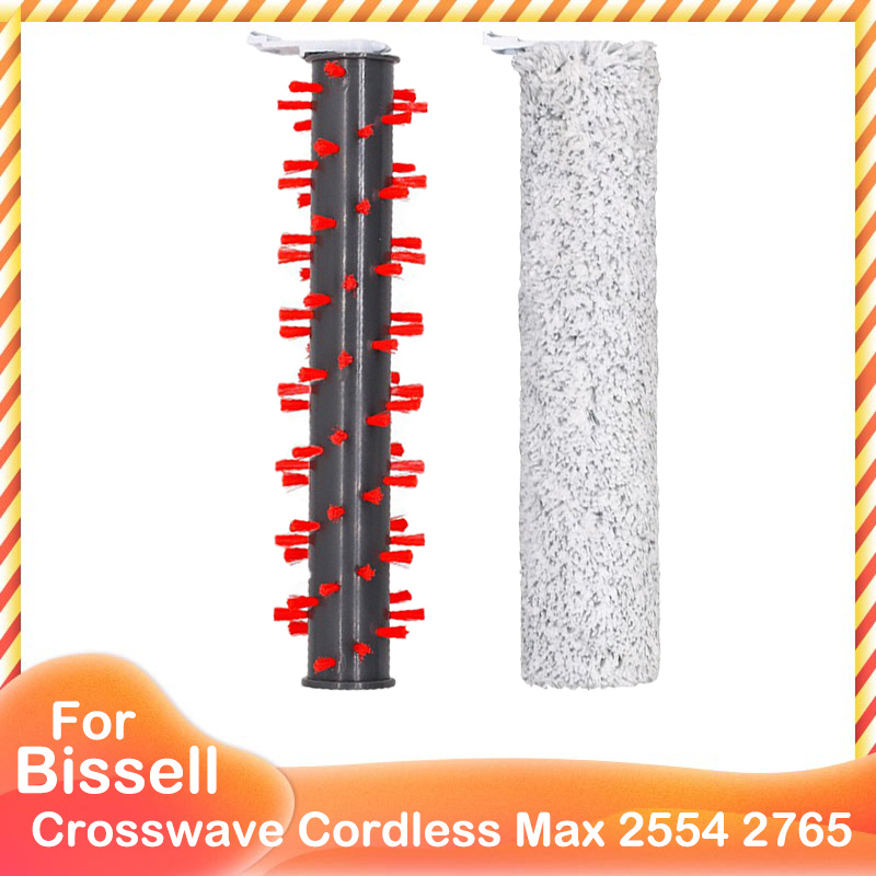 Main Brush HEPA Filter For Bissell Crosswave Cordless Max 2554 2554A 2590 2596 2596B 2596M 2765 2765F 2765Z 2765E 2765N 2767Z