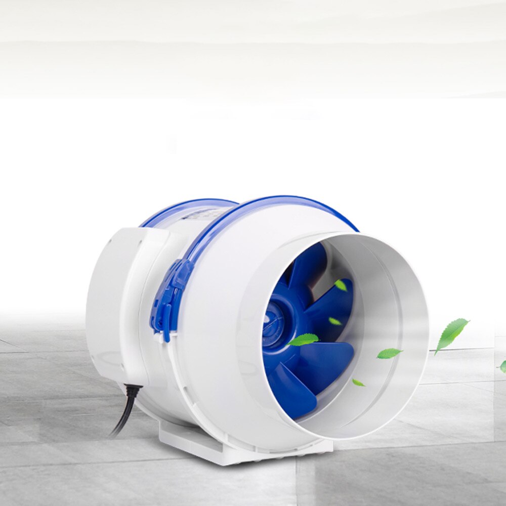 150P Household Exhaust Fan Blower Ventilator Air Recuperator Duct Fan Kitchen Bathroom Ventilation Exhaust Fan