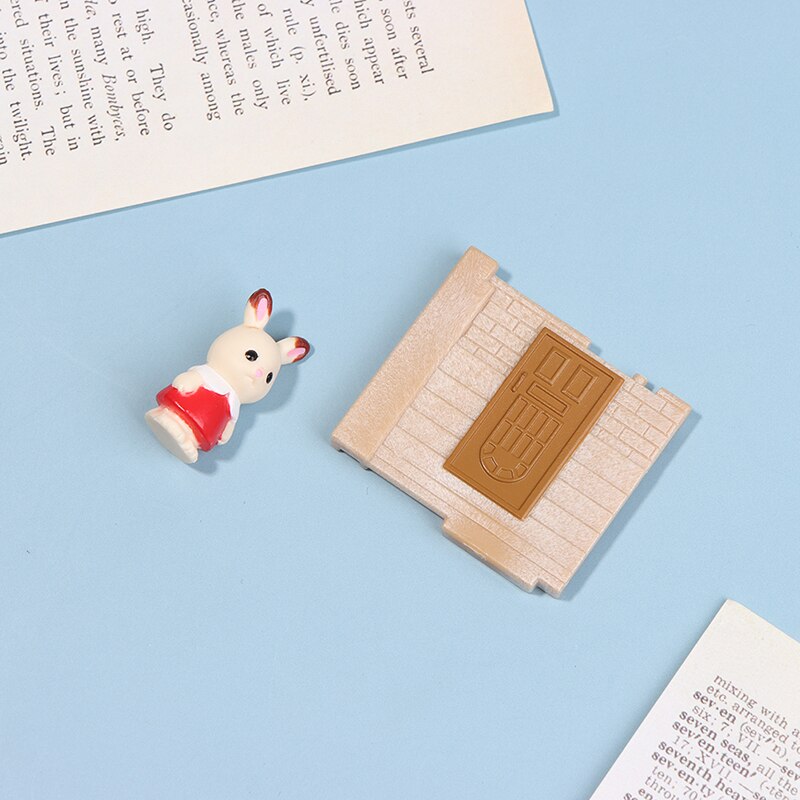 Arrivals Cute Bunny Play House Toy Doll House Accessories By The Wall Window