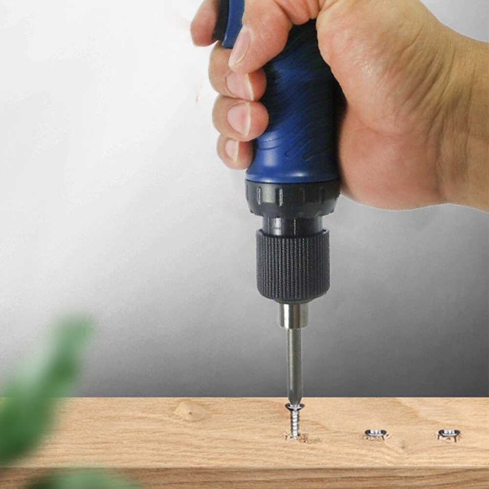 12V Rechargeable Drill Electric Portable Cordless Power Electric Screwdriver Lithium Strong Toughness Screwdriver