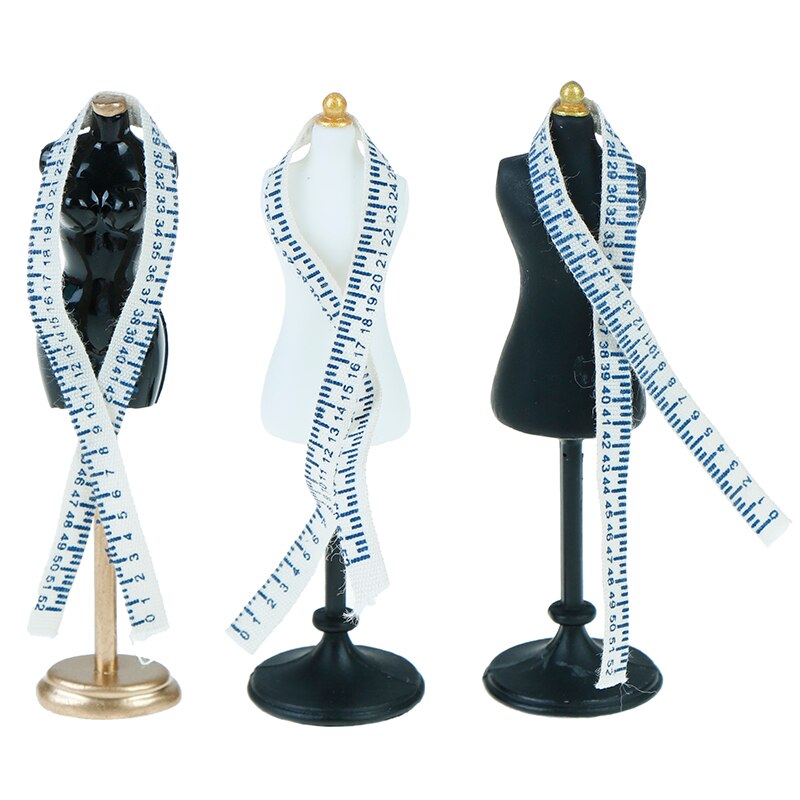 1/12 puppenhaus Miniatur Zubehör Mini Kleid Kleidung Mannequin Lineal Set Simulation Kleid Form Modell Spielzeug für Puppenhaus Decor