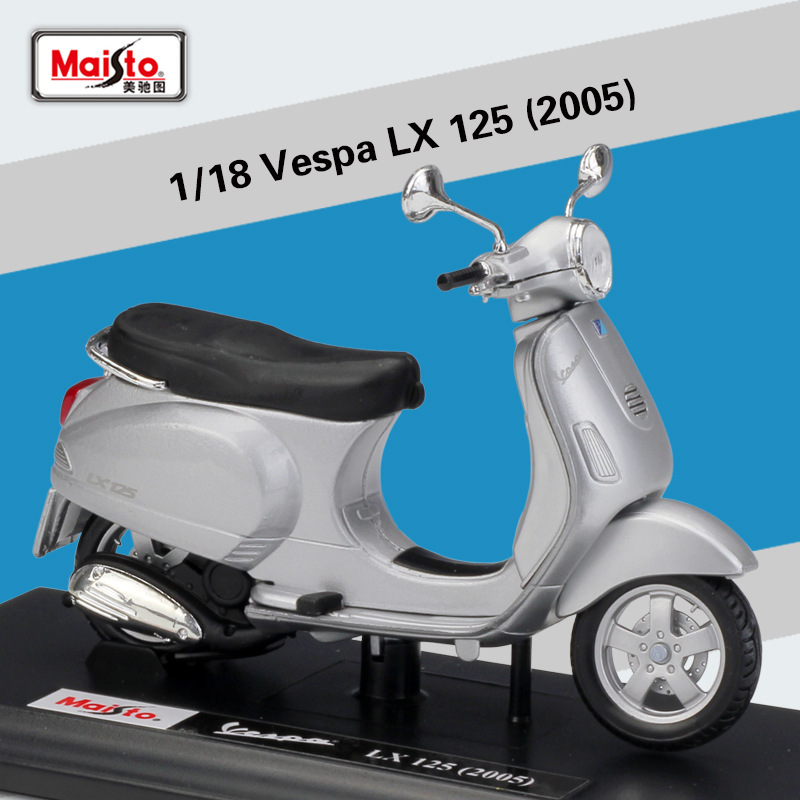 1:18 Maisto Vespa Hoverboard E Skate Elettrici Moto In Metallo Pressofuso Modello di Moto Da Collezione: 12