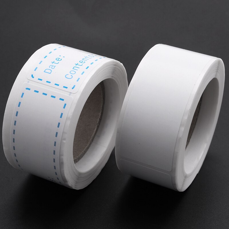 Food Date Labels and Blank Freezer Labels,Removable Refrigerator Sticker Tape for Meal Prep Container Pantry Kitchen