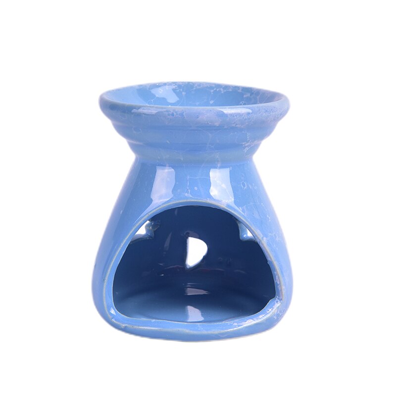 Oil Burners Candle Aromatherapy Furnace Ceramic Scent Lavender Fragrance Aromatherapy Diffuser Home Decor: BL