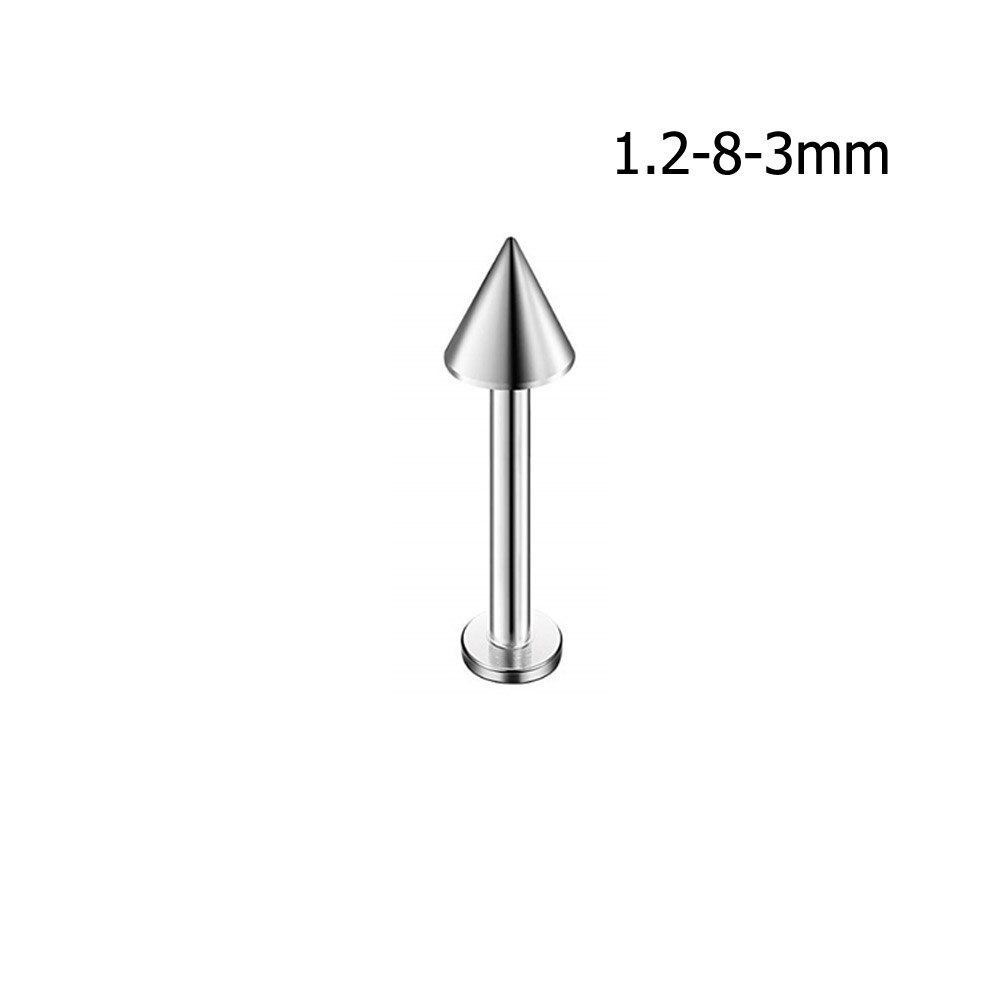 3 stks/partij Neus Staal Segment Ringen Oor Septum Oor Cartliage Piercings Tragus Orelha Lip Labret Tong Ring Piercing Lichaam Sieraden