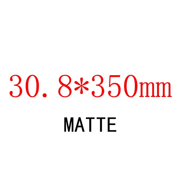 Mcfk 3k reggisella per bicicletta in fibra di carbonio MTB Road Bike Super Light Tube Mountain Cycling Parts lunghezza 165g 450mm: 30.8x350mm matte