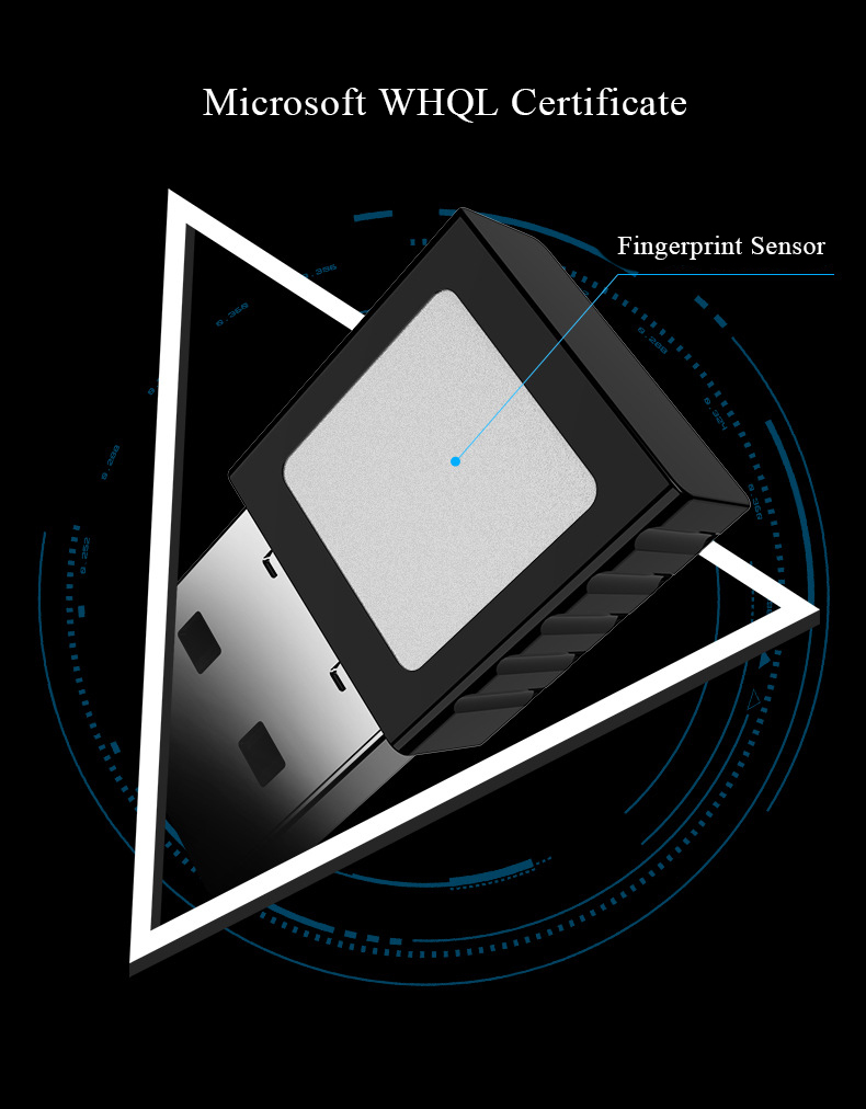 Mini USB Fingerprint Reader Module For Windows 7 10 USB Fingerprint Login Machine Business Password Identification And Unlock