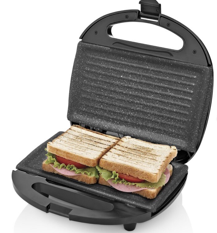 Sinbo Mini Granite Toaster, Toast Machine, Granite Surface Electrical Toaster 750 Watt, Ergonomic Toaster