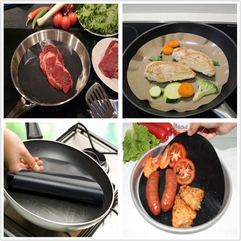Kitchen tools Potholder High Temperature Non - Stick Pan Frying Pan Liner JULY 28: Default Title