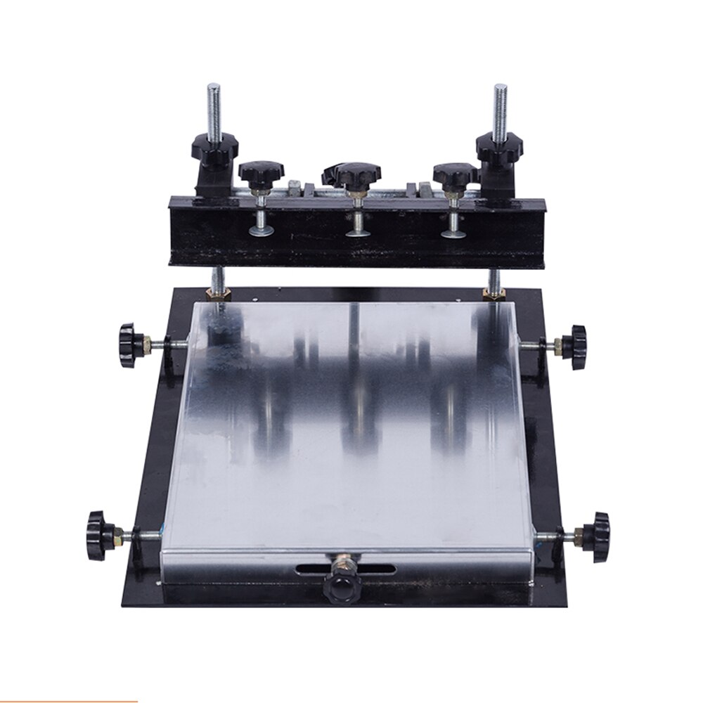 commercial small manual screen printing station SMT manual imprinting station solder paste screen printing machine