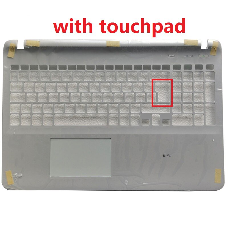 For Sony Vaio SVF151 SVF152 Series SVF152A29M SVF1521RB Laptop Rear Lid TOP Case LCD Back Cover/Bezel/Palmrest/Bottom Base Case: White big retur